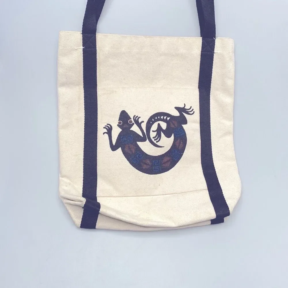 GECKO CANVAS Tote BAG 100% Cotton 14